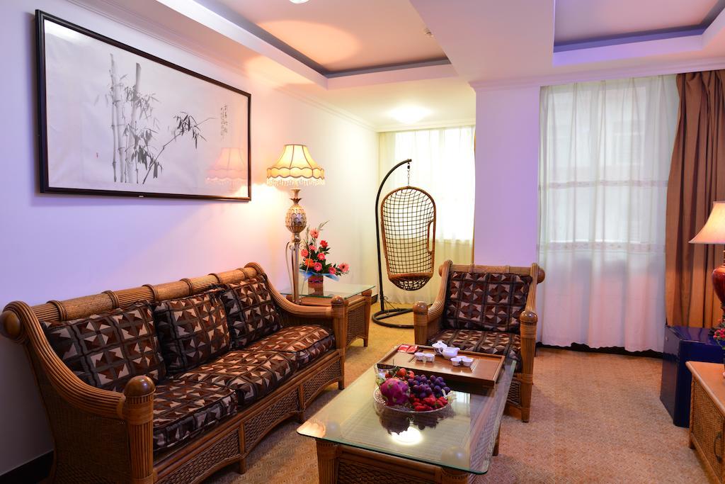 Baodao Exhibition Center Hotel Vujisan Szoba fotó