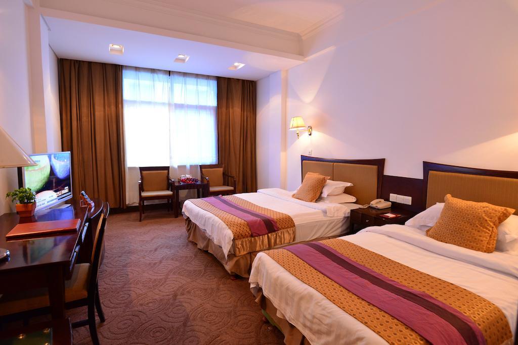 Baodao Exhibition Center Hotel Vujisan Szoba fotó
